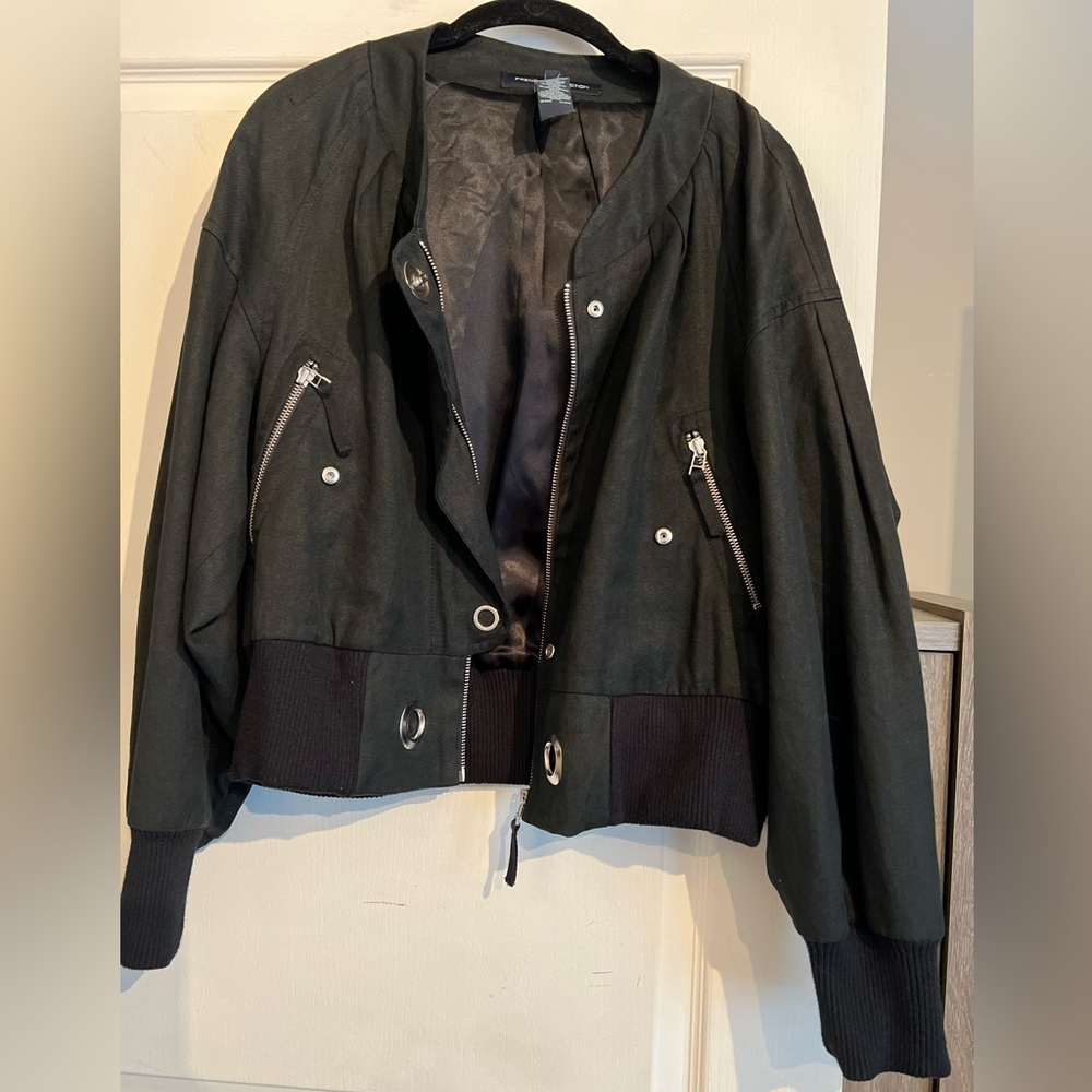 French connection cropped jacket